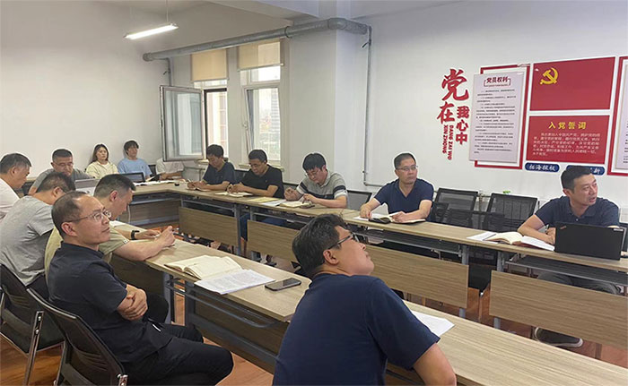 我所各党（总）支部积极组织学习