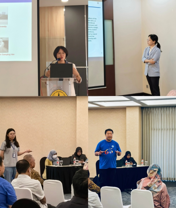 我所科研代表团成员在讲座和分论坛现场作报告